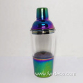 20OZ stainless steel glass cocktail shaker engraved effect